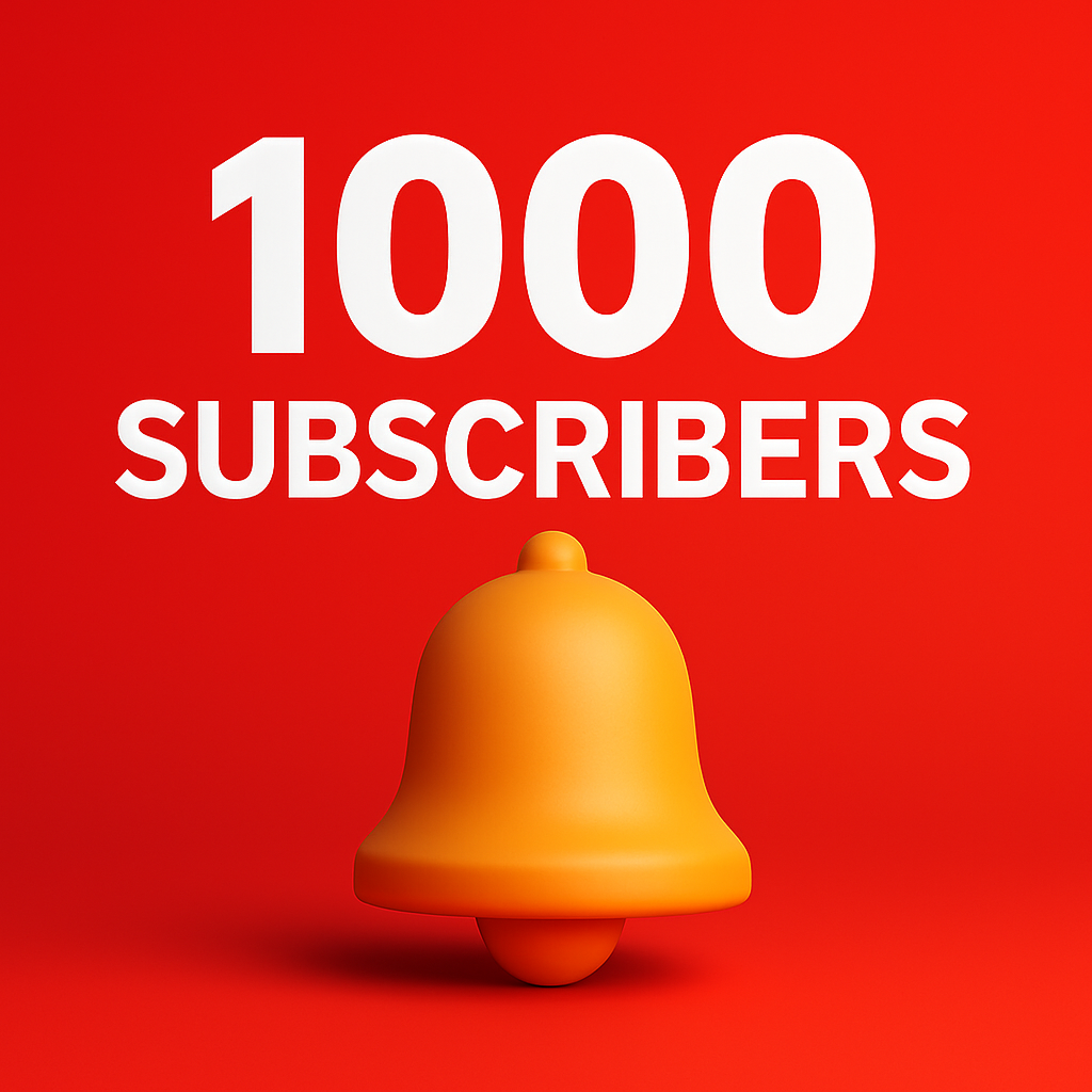 Suscriptores 100% reales de YT 🔔🔔